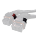 Backshell for AMP Superseal 34-Way Connector (PA11-HP  Nylon)