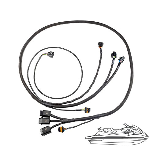 Πλεξούδα Αντάπτορας FuelTech Yamaha SVHO/SHO/HO 2008–2018 (3 plug) Πλεξούδα Αντάπτορας FuelTech Yamaha SVHO/SHO/HO 2008–2018 (3 plug)