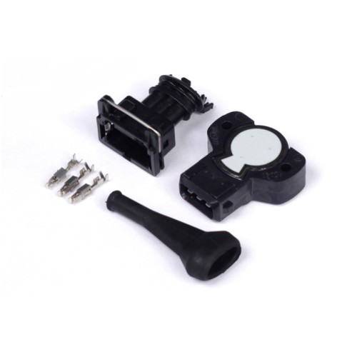 Haltech Throttle Position Sensor -Grey CW Rotation 8mm D-Shaft