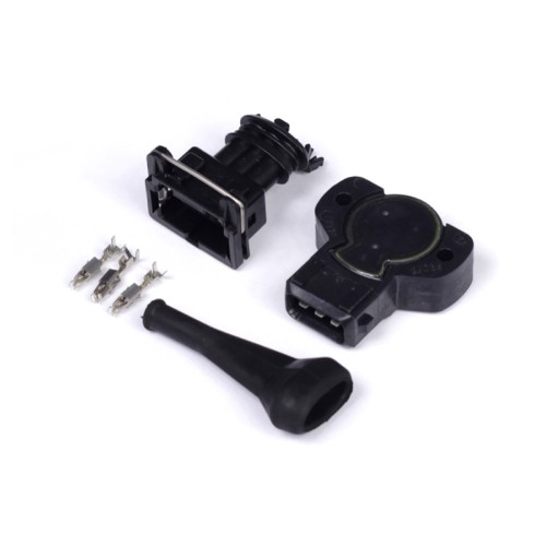 Haltech Throttle Position Sensor -Black CCW Rotation 8mm D-Shaft