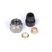 Haltech 1/4" Mild Steel Weld-on Kit - inc Nut and Ferrule Haltech 1/4" Mild Steel Weld-on Kit - inc Nut and Ferrule