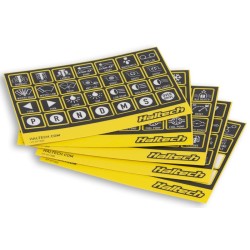 Haltech CAN Keypad Label Set