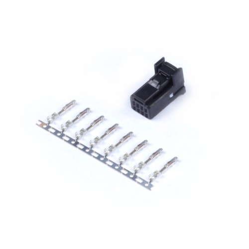 Haltech Plug and Pins Only 8 Pin TYCO Black Haltech Plug and Pins Only 8 Pin TYCO Black