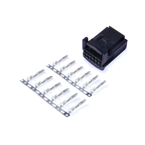 Haltech Plug and Pins Only 12 Pin TYCO Haltech Plug and Pins Only 12 Pin TYCO