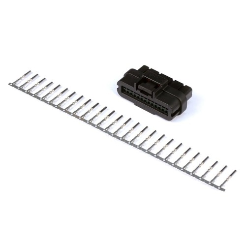 Haltech Plug and Pins Only AMP 26 Pin 2 Row Superseal Connector Haltech Plug and Pins Only AMP 26 Pin 2 Row Superseal Connector