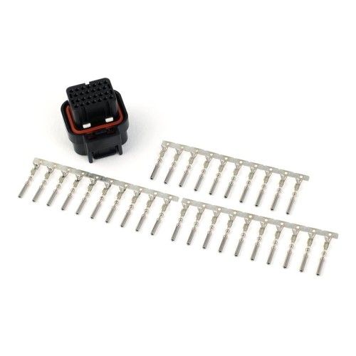 Haltech Plug and pins only - AMP 26 pin Key 1 Suits Nexus & Elite Series ECU's Haltech Plug and pins only - AMP 26 pin Key 1 Suits Nexus & Elite Series ECU's