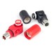 Haltech Plug set only - Surlok connectors red and black 200A - Suits Nexus R5 Haltech Plug set only - Surlok connectors red and black 200A - Suits Nexus R5