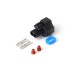 Haltech Plug and Pins Only Bosch EV1 (Square) 2 Pin Junior Timer F Haltech Plug and Pins Only Bosch EV1 (Square) 2 Pin Junior Timer F
