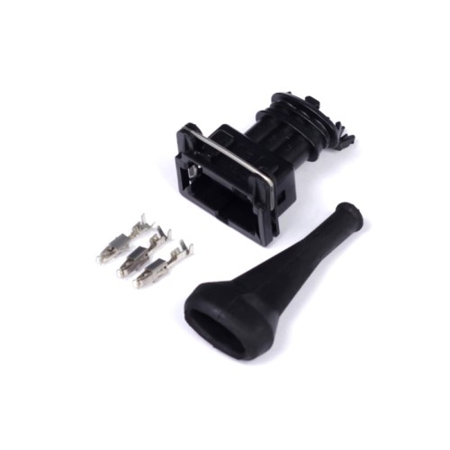 Haltech Plug and Pins Only Bosch 3 Pin Junior Timer Female Connect Haltech Plug and Pins Only Bosch 3 Pin Junior Timer Female Connect