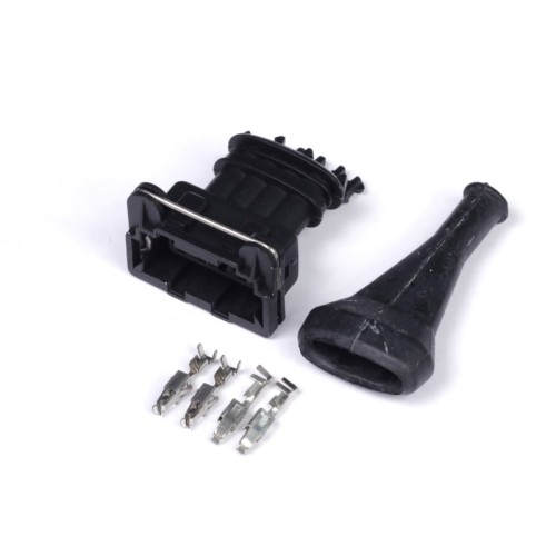Haltech Plug and Pins Only Bosch 4 Pin Junior Timer Female Connect Haltech Plug and Pins Only Bosch 4 Pin Junior Timer Female Connect