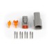 Haltech Plug and Pins Only - Male Deutsch DTM-4 Connector (7.5 Amp) Haltech Plug and Pins Only - Male Deutsch DTM-4 Connector (7.5 Amp)