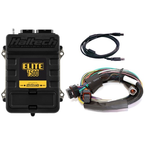 Haltech Elite 1500 + Basic Universal Wire-in Harness Kit 2.5m (8’) Haltech Elite 1500 + Basic Universal Wire-in Harness Kit 2.5m (8’)