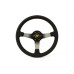 Haltech Grip Royal Horn Button - Grey on Black "H"
