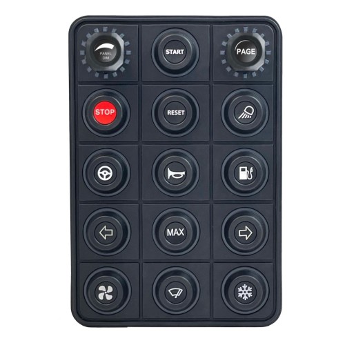 Link CAN Keypad 15 Button + 2 Rotary Encoders