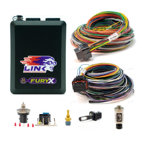 Link G4X FuryX Wire-In Bundle - ECU + Looms + Sensors Link G4X FuryX Wire-In Bundle - ECU + Looms + Sensors